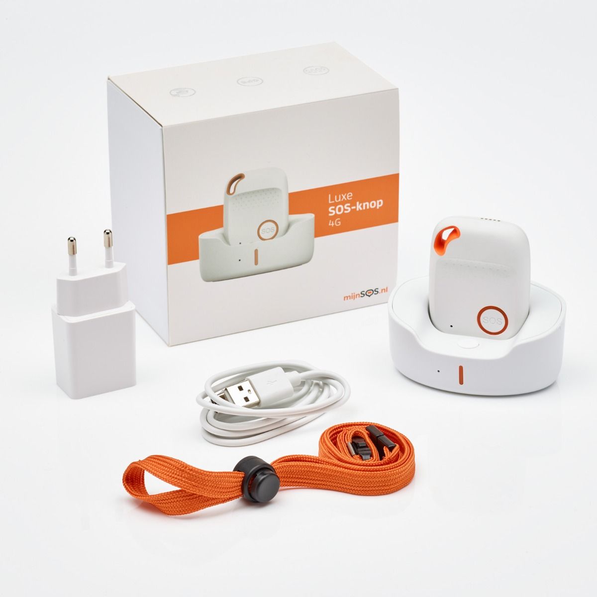 Luxe SOS-knop 4G met riemclip