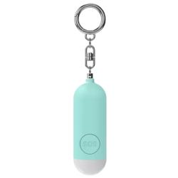 Schrill alarm 130 DB blauw