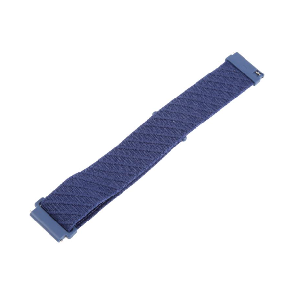 Klittenband horlogeband blauw