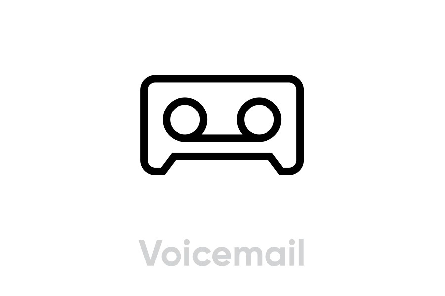 Waarom zit de noodknop vast in de voicemail?