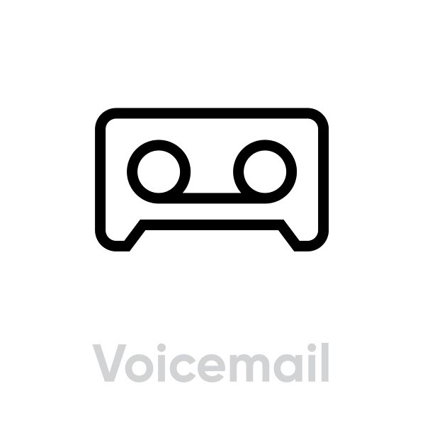 Voicemail icoon